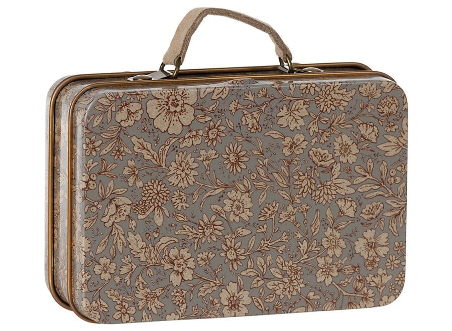 Maileg | Small Suitcase Blossom Grey