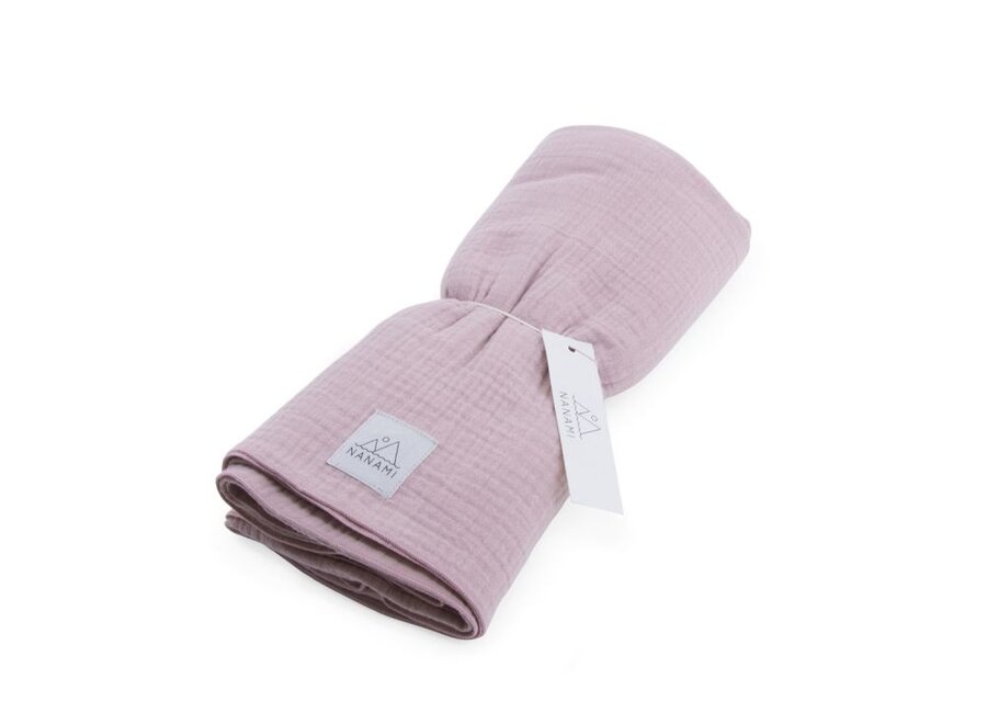 Nanami | Swaddle Uni Pink 135 x100 cm