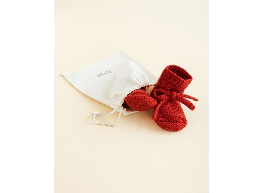 Hvid | Booties Red