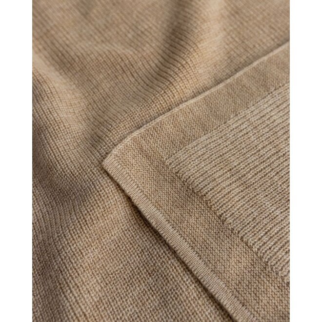 Hvid | Blanket Felix Sand
