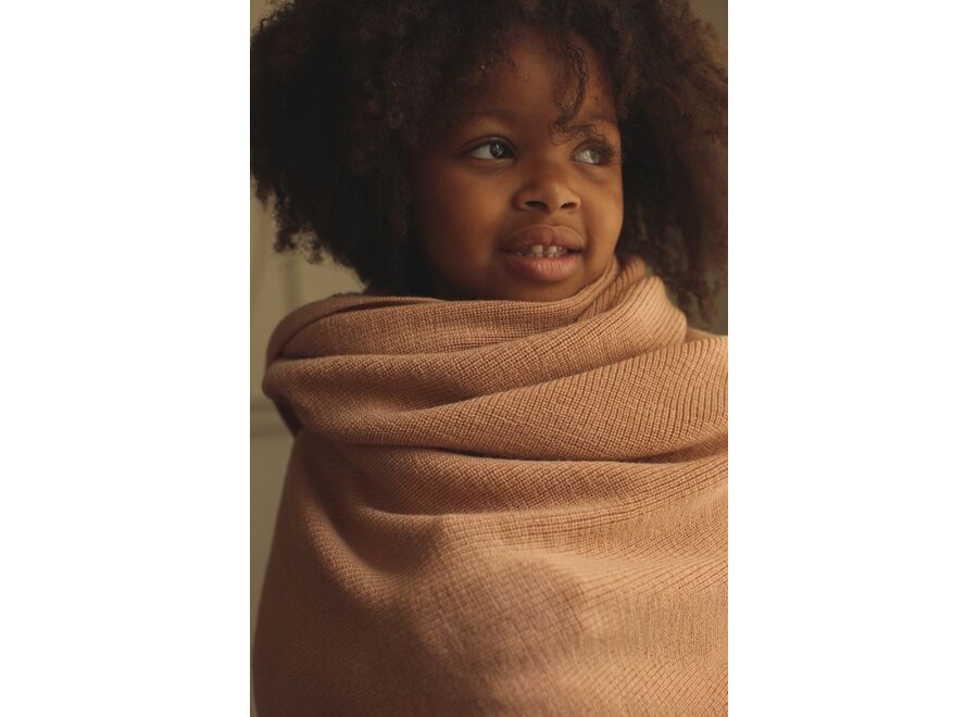 Hvid | Blanket Felix Rose