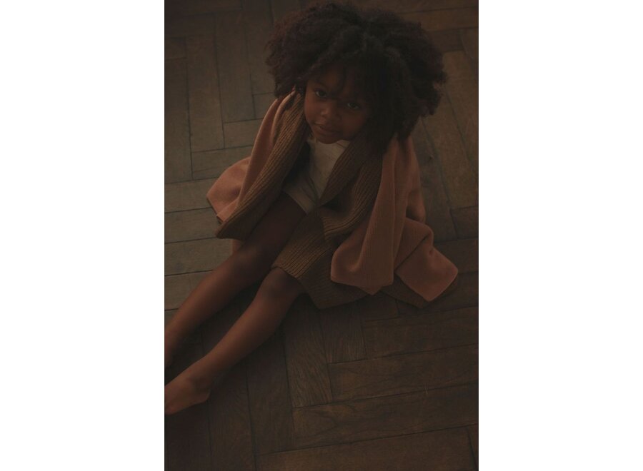 Hvid | Blanket Felix Rose