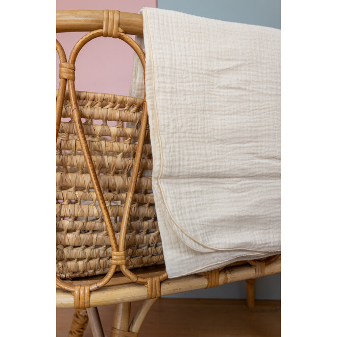 Nanami | Swaddle 135 x 100 cm Bio Latte