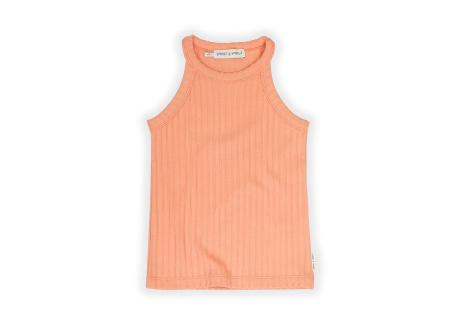 Sproet & Sprout | Halter Singlet Girls Blush