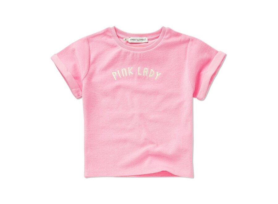Sproet & Sprout | Terry T-Shirt Pink Lady Summer Sorbet
