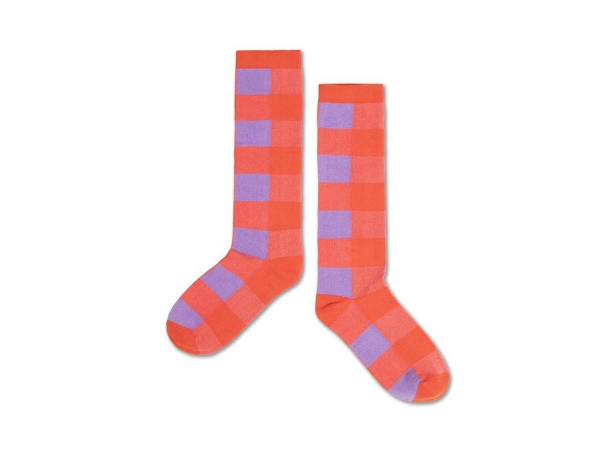 Repose ams | Knee Socks Fiesta Violet Bb Check
