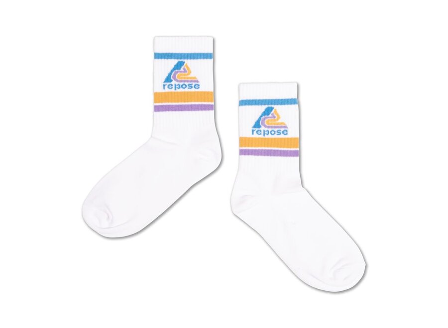 Repose ams | 151. Sporty Socks White Logo