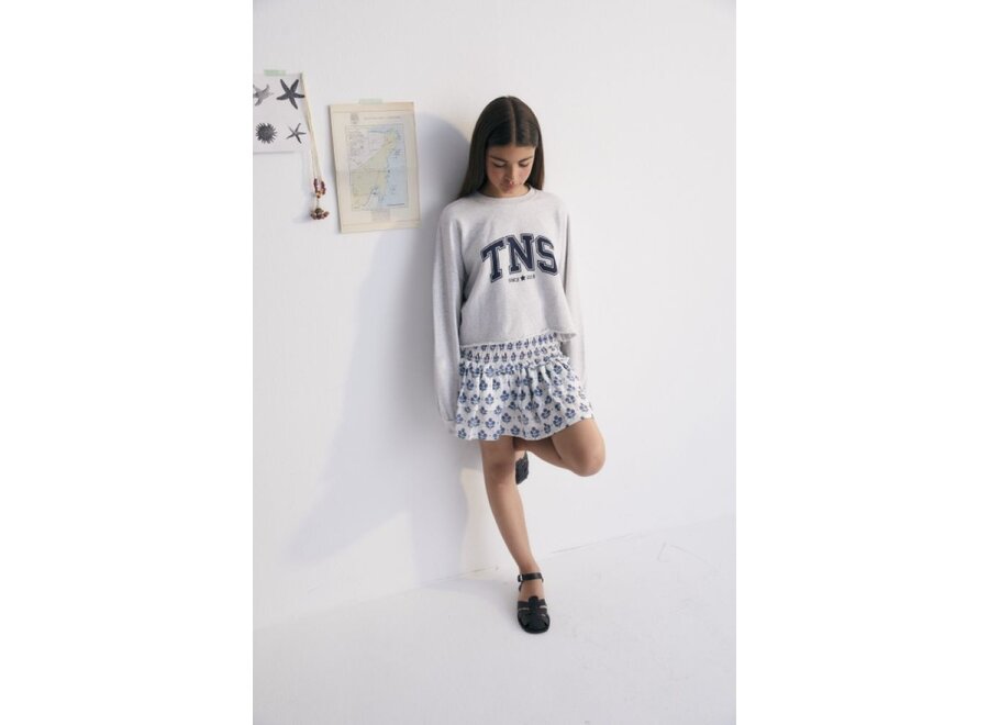 The New Society | Zoe Teen Sweatshirt Grey Melange