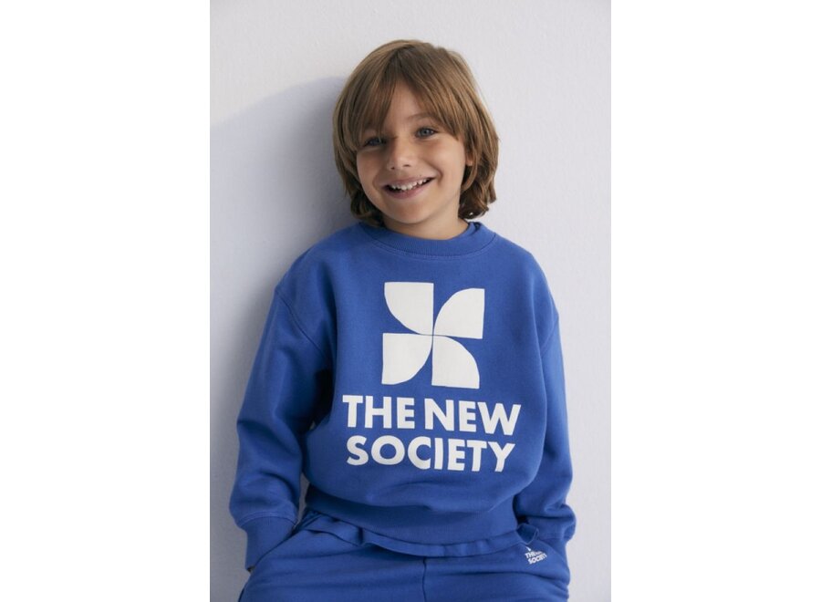 The New Society | Mykonos Sweatshirt Cobalto