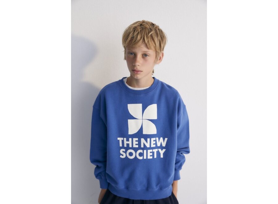 The New Society | Mykonos Sweatshirt Cobalto
