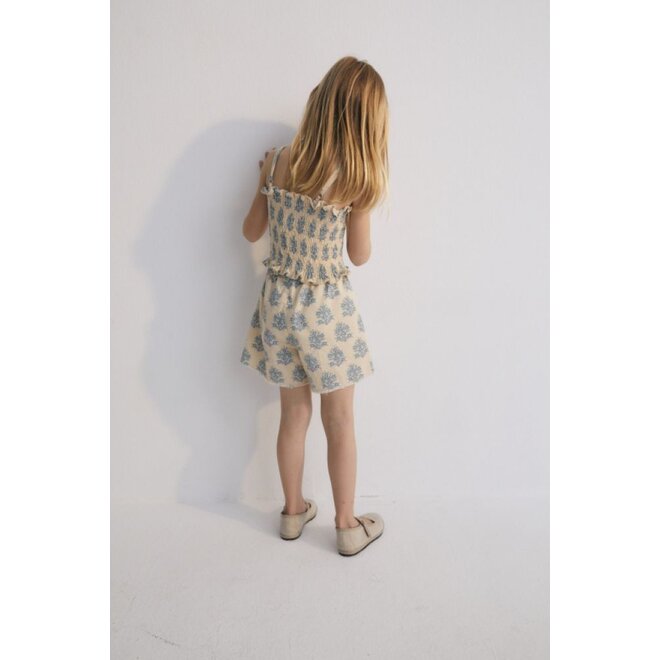 The New Society | Kyra Short Lavander Print