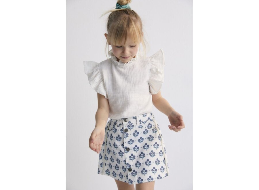 The New Society | Spyros Blouse Coconut