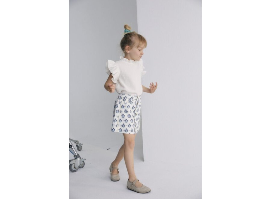 The New Society | Spyros Blouse Coconut