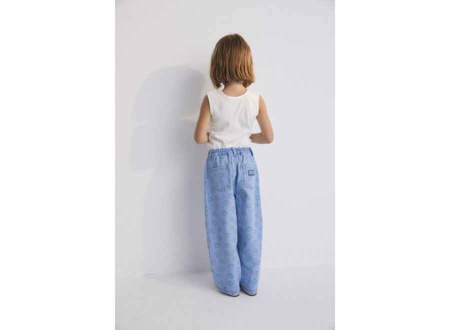 The New Society | Smiley Denim Pant Light Blue