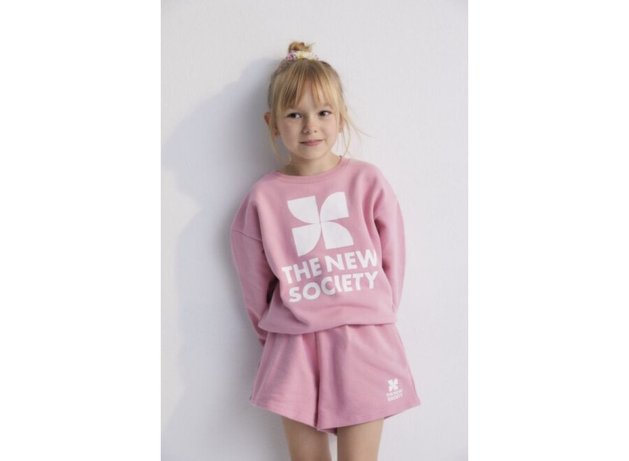 The New Society | Mykonos Sweatshirt Hibiscus