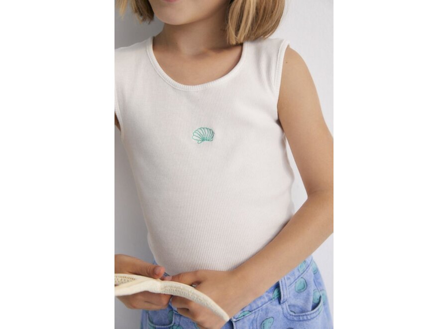 The New Society | Lipsi Top White Coconut