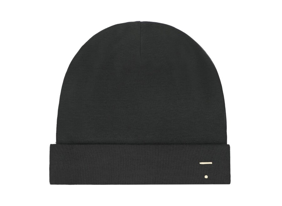 Bonnet GOTS Nearly Black