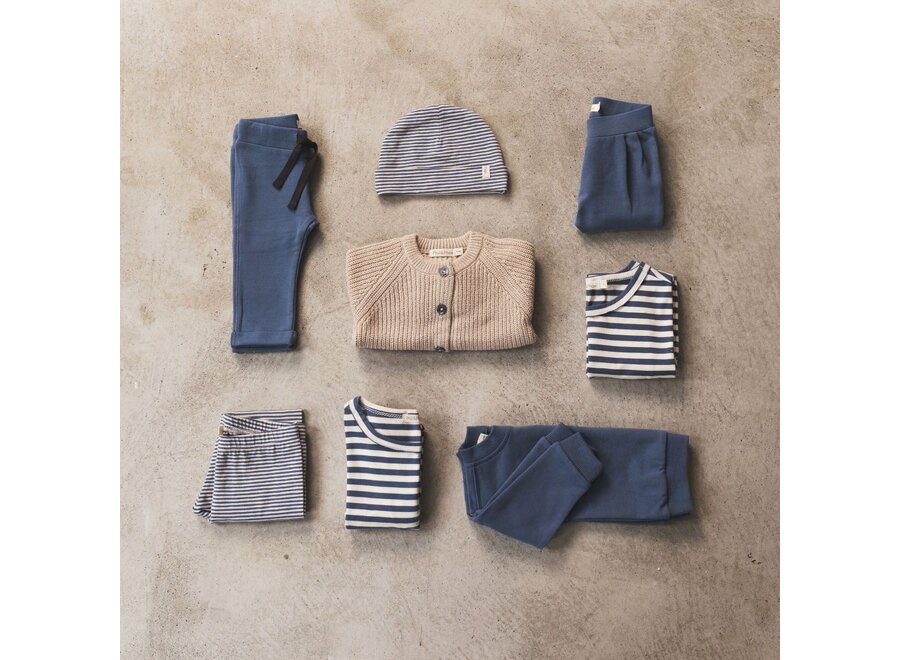 Phil&Phae | Baby Leggings Stripes Denim Blue