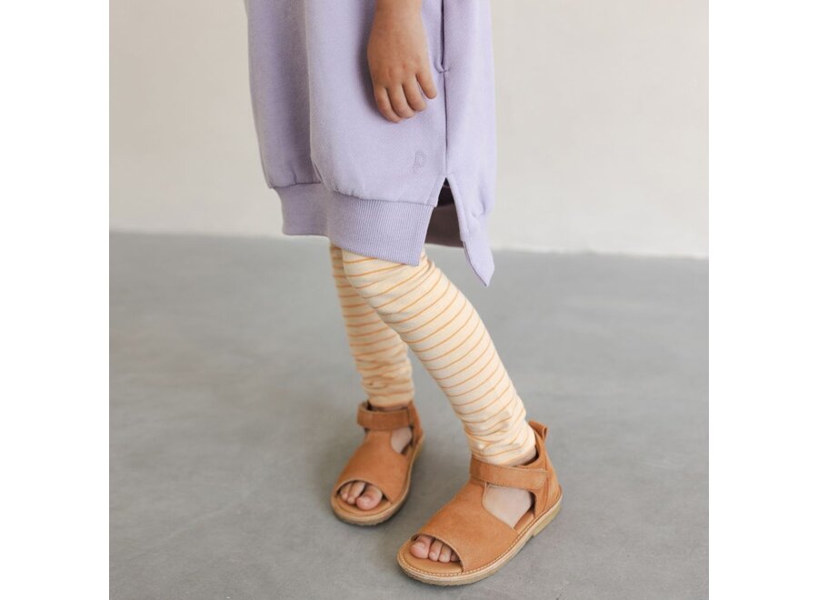 Phil&Phae | Leggings Stripes Bright Apricot Stripes