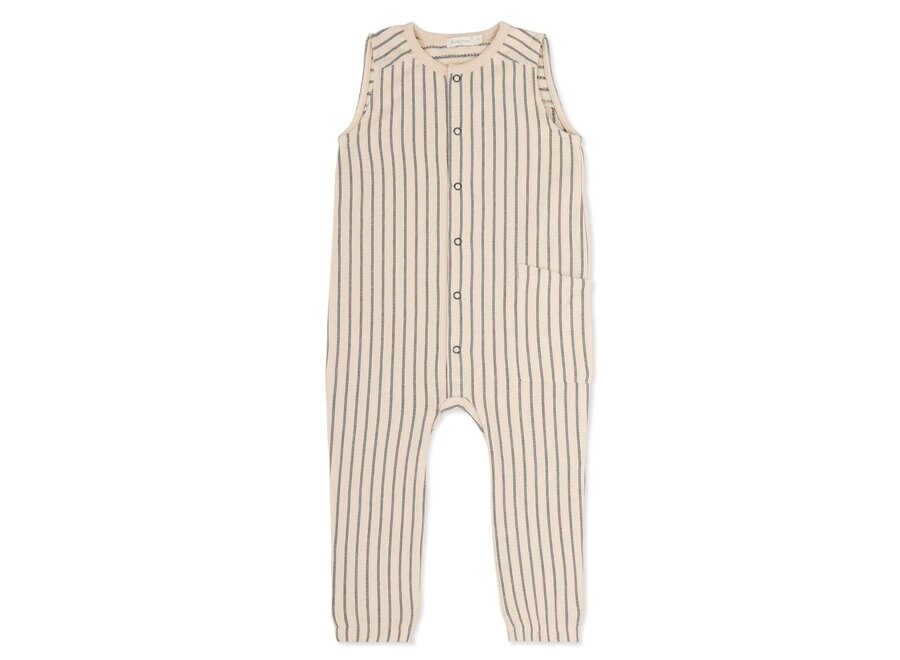 Phil&Phae | Sleeveless Jumpsuit Stripes Marshmallow Stripes