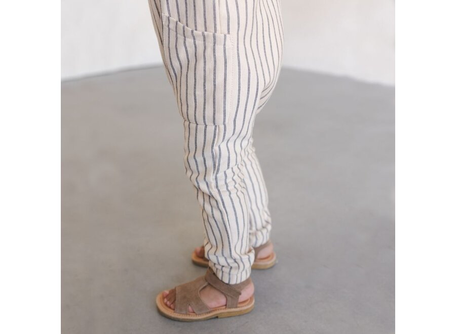 Phil&Phae | Sleeveless Jumpsuit Stripes Marshmallow Stripes