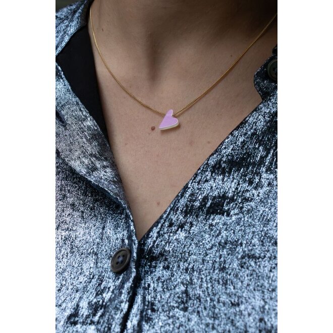 Turina | #lovedbyme Turina Iridescent White Ketting