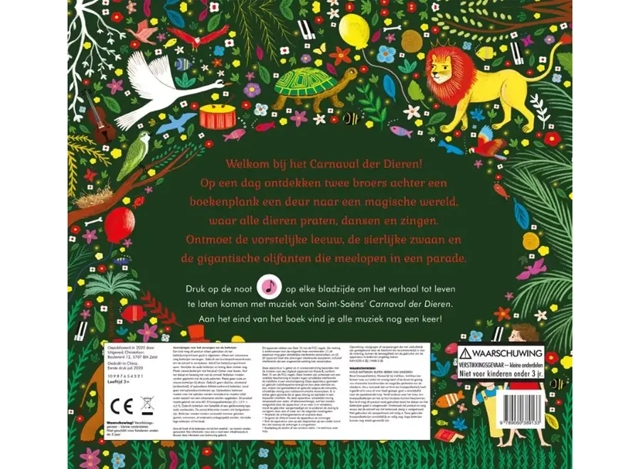 Het verhalenorkest: Carnaval der Dieren NIEUW
