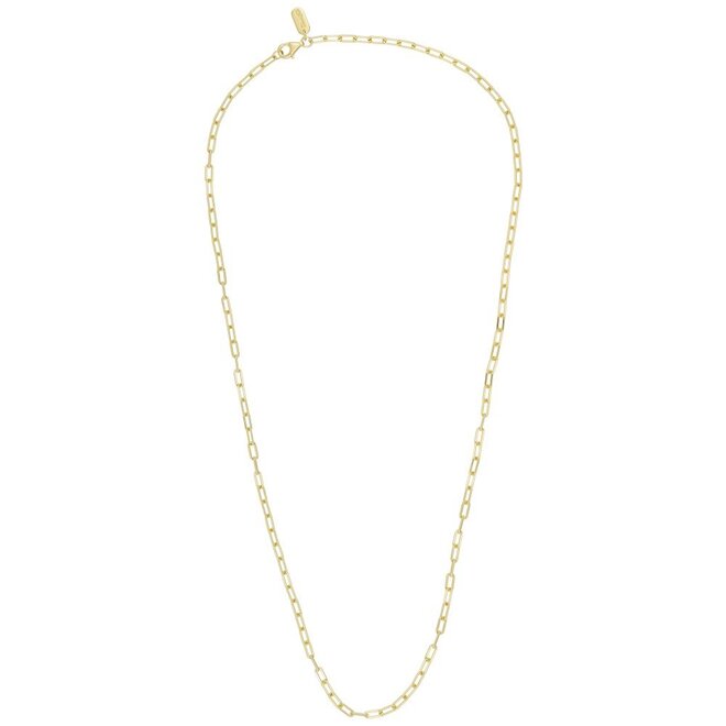 Chunky Square Link Chain Small 18K Goldplated