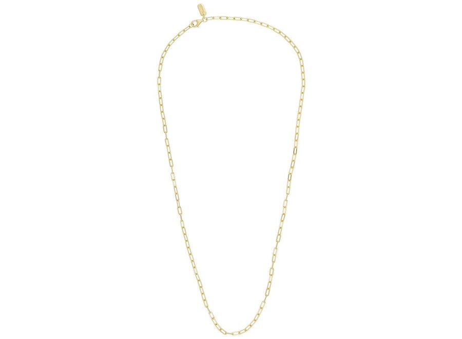 Chunky Square Link Chain Small 18K Goldplated