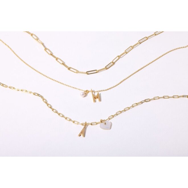 Design Letters | Chunky Square Link Chain Large 18K Goldplated