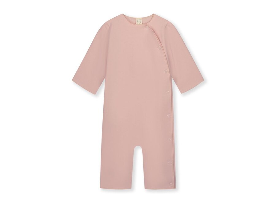 Gray Label | Baby Suit with Snaps GOTS Faded Pink