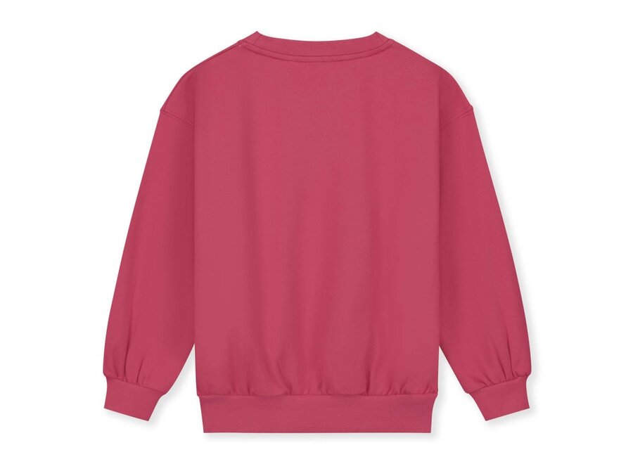 Gray Label | Dropped Shoulder Sweater GOTS Cherry