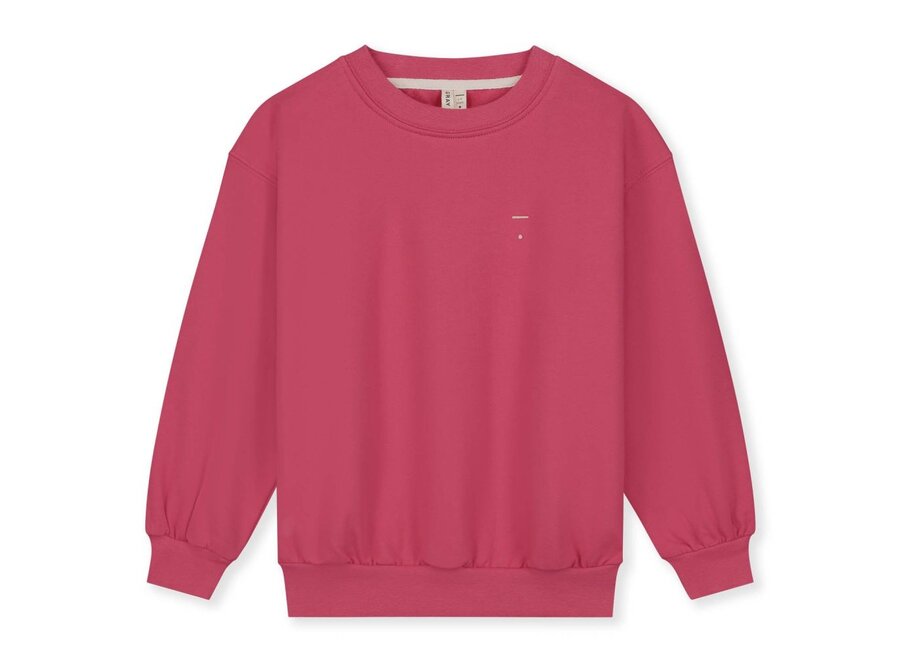Gray Label | Dropped Shoulder Sweater GOTS Cherry