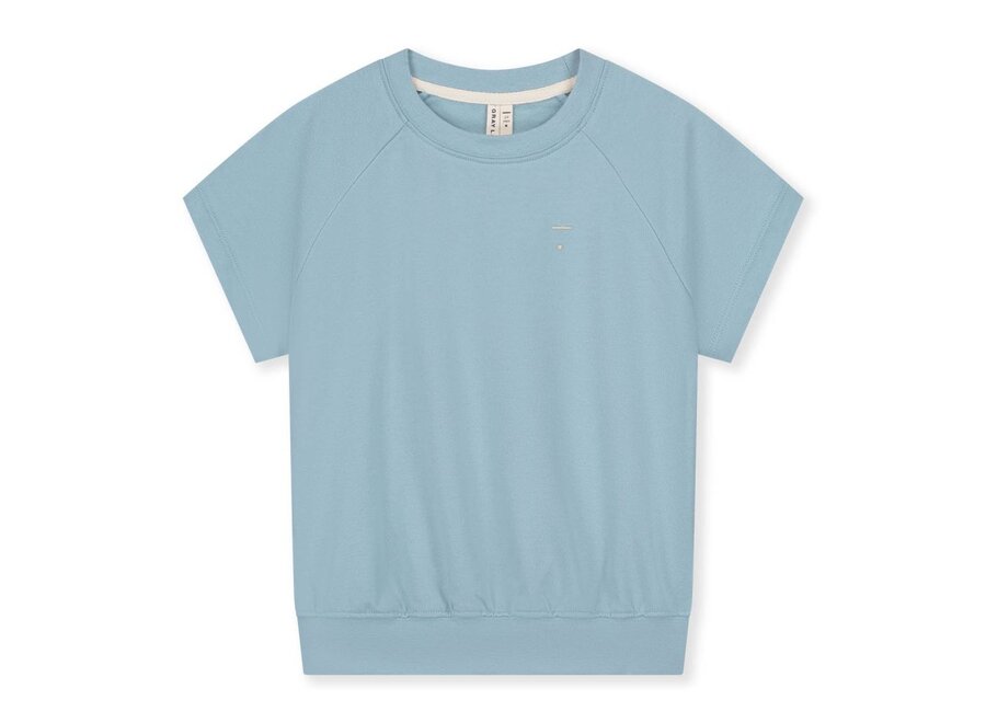 Gray Label | Short Sleeve Sweater GOTS Sky