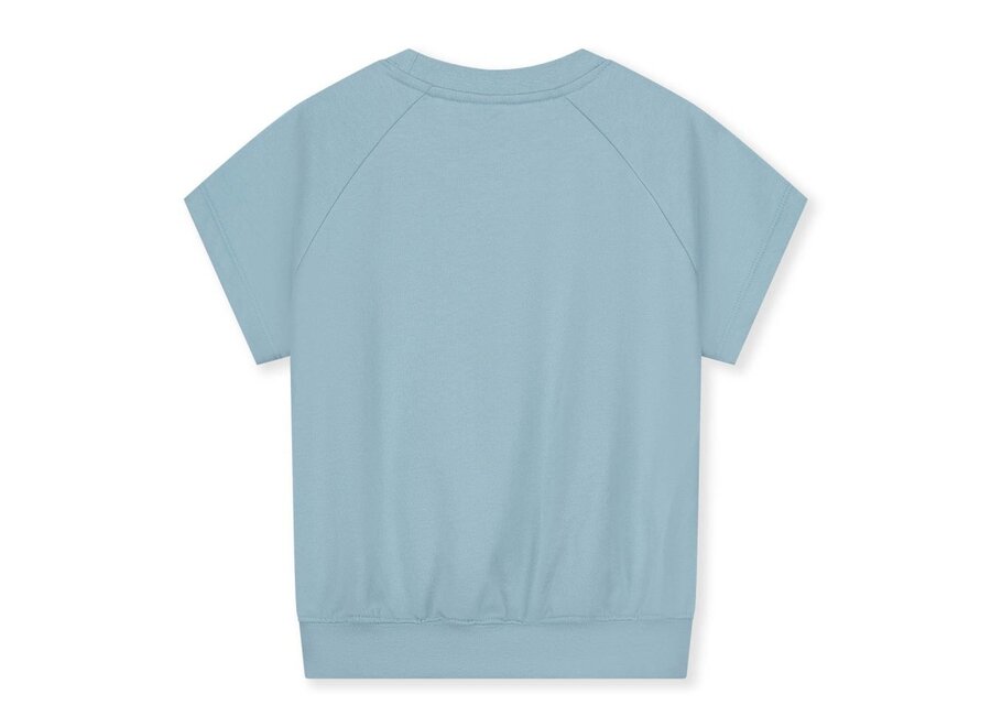 Gray Label | Short Sleeve Sweater GOTS Sky