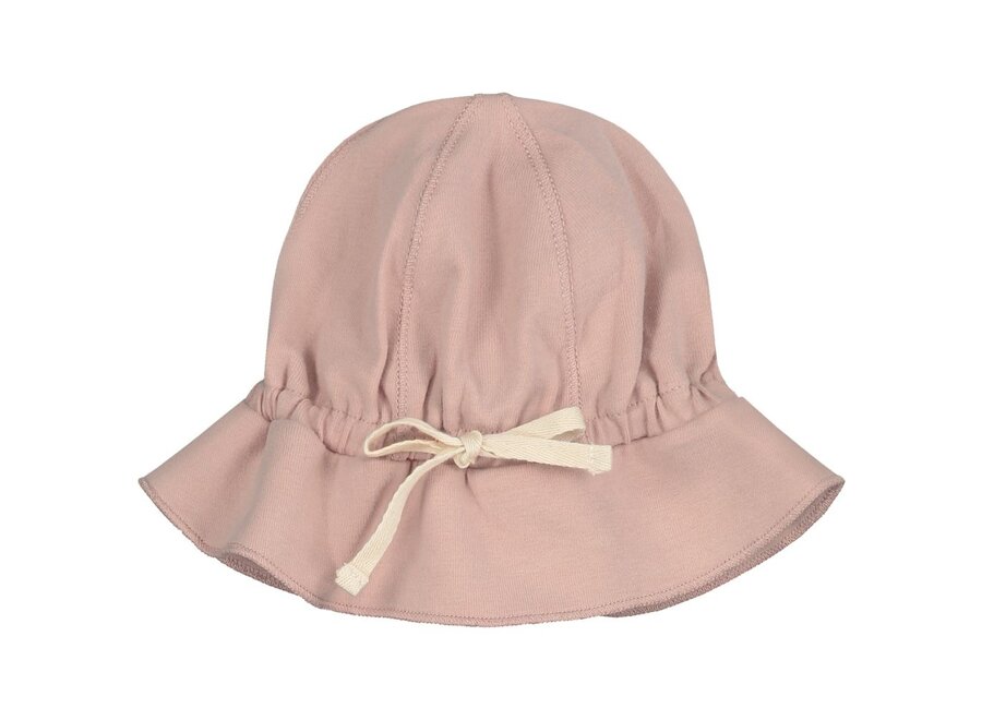 Baby Sun Hat GOTS Faded Pink