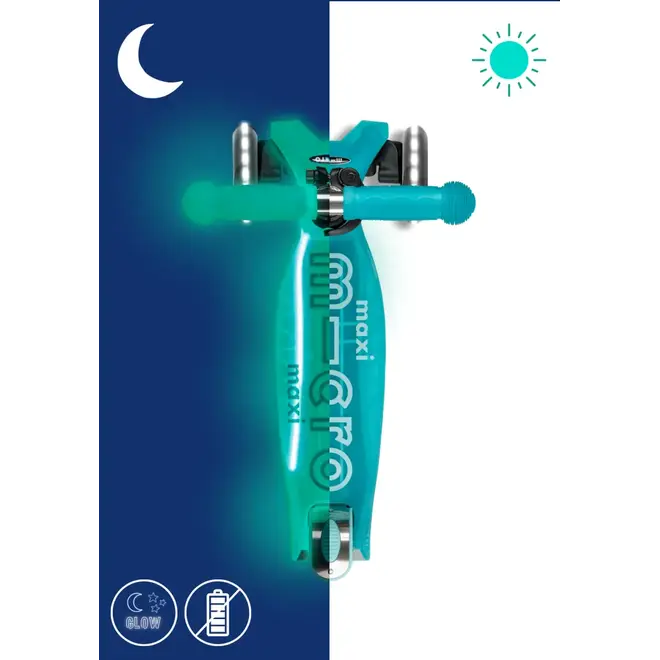 Micro Step | Micro Maxi Micro Deluxe Glow LED Plus Aqua Mint