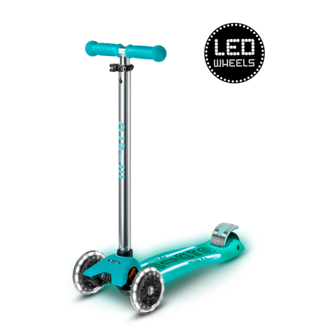 Micro Step | Micro Maxi Micro Deluxe Glow LED Plus Aqua Mint