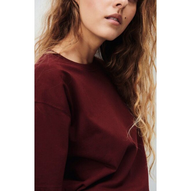 American Vintage | Fizvalley T-Shirt Bordeaux Vintage