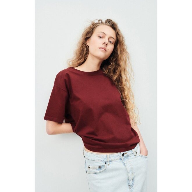 American Vintage | Fizvalley T-Shirt Bordeaux Vintage