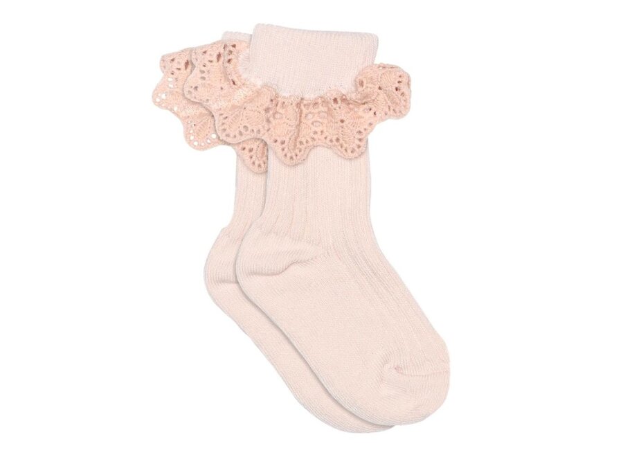 Mp Denmark | Lisa Socks Lace Cherry Blossom