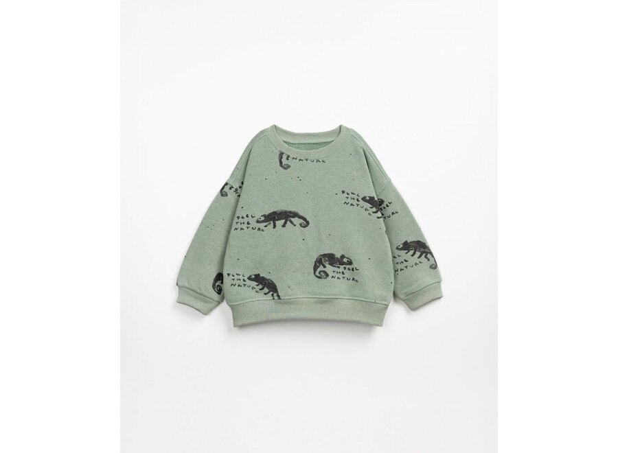 Play Up | PA03/3AQ11352 Printed Fleece Sweater Madalena