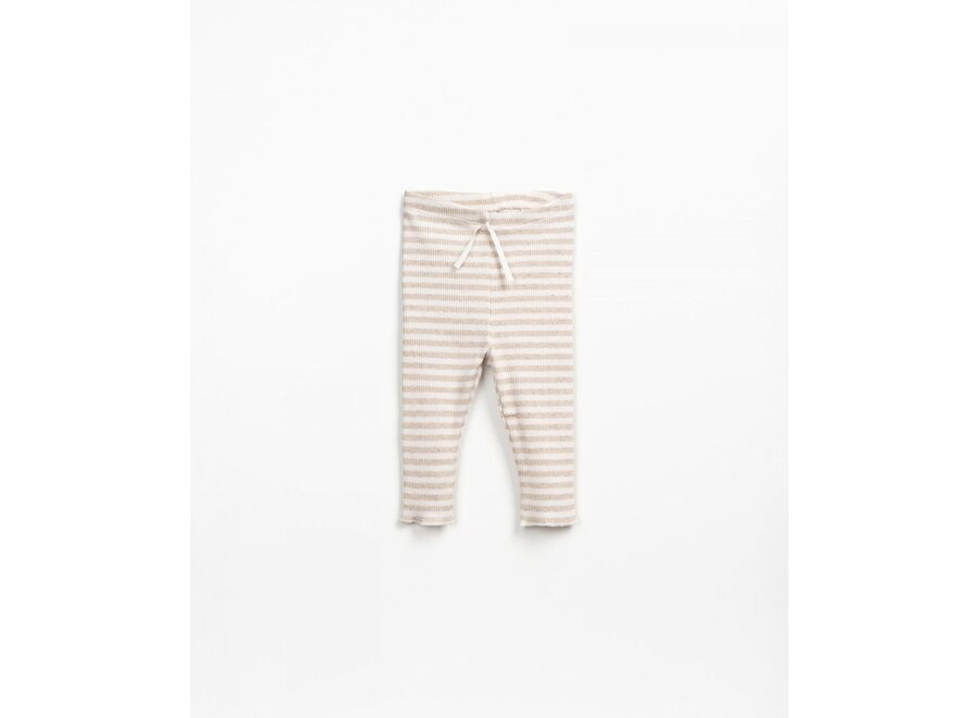 Striped Rib Leggings Grés