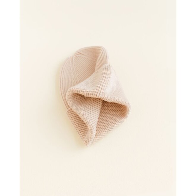 Hvid | Beanie Fonzie Oat Newborn