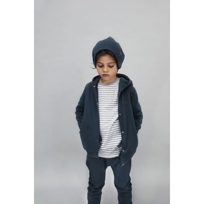 Gray Label | Bonnet GOTS Blue Grey