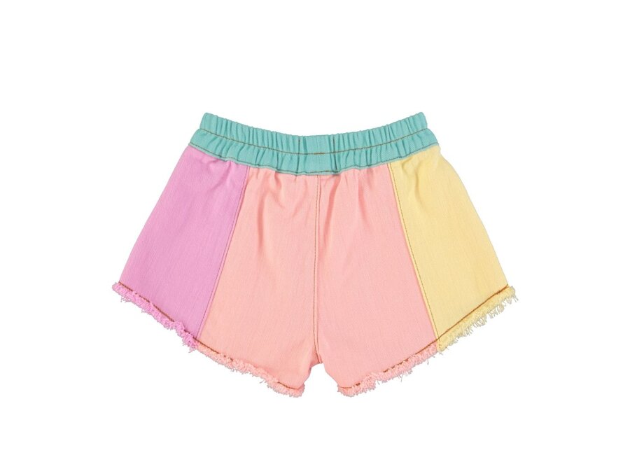 Piupiuchick | Shorts Fringes Multicolor Pastels