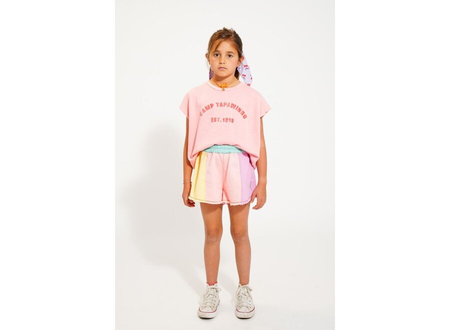 Piupiuchick | Shorts Fringes Multicolor Pastels