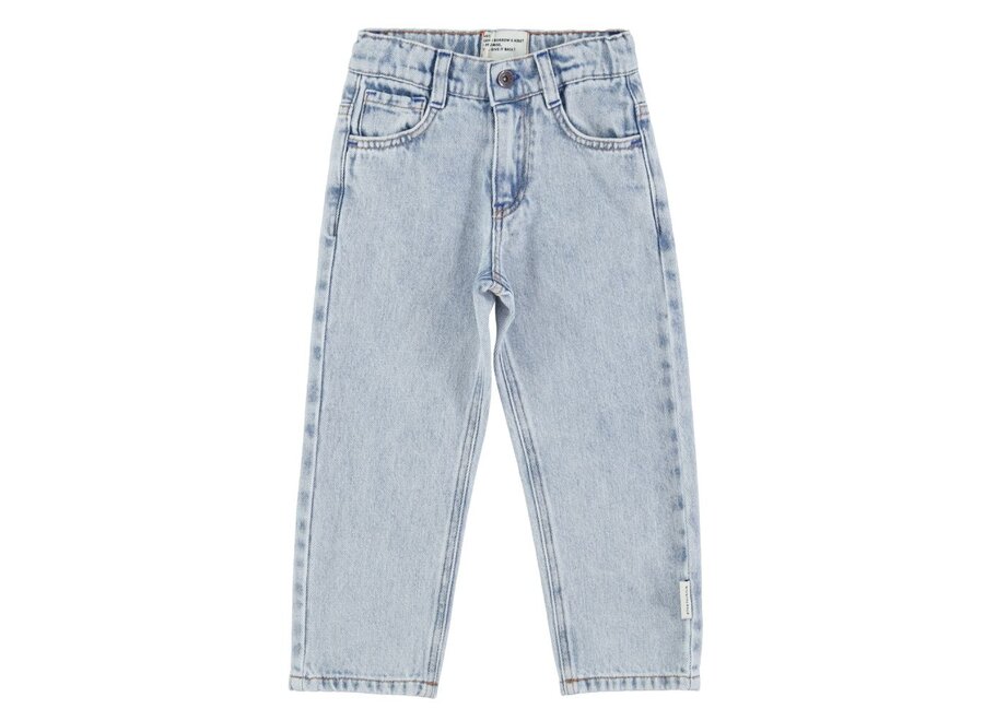 Piupiuchick | Unisex Trousers Washed Blue Denim