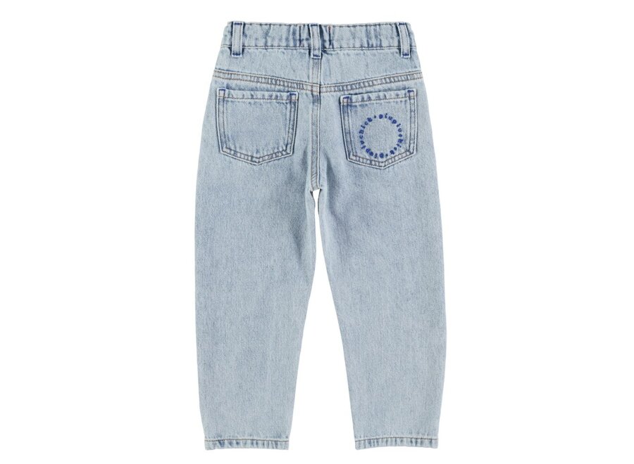 Piupiuchick | Unisex Trousers Washed Blue Denim