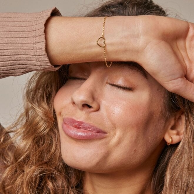 Enamel Copenhagen | Organic Heart Gouden Armband